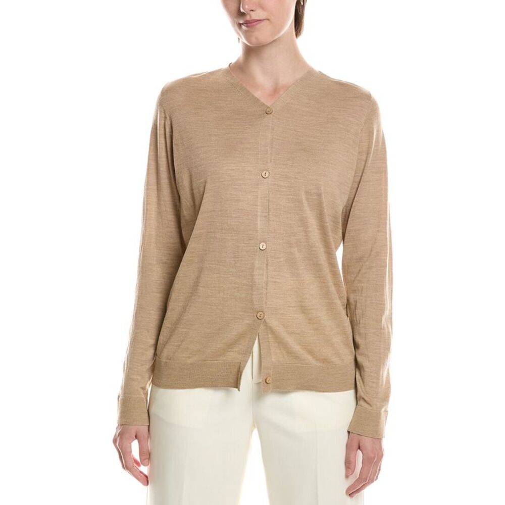 Eileen Fisher Womens  Wool Cardigan, Brown
